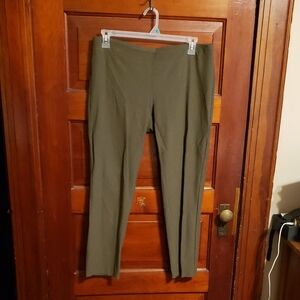 Eileen Fisher Olive Stretch Pants